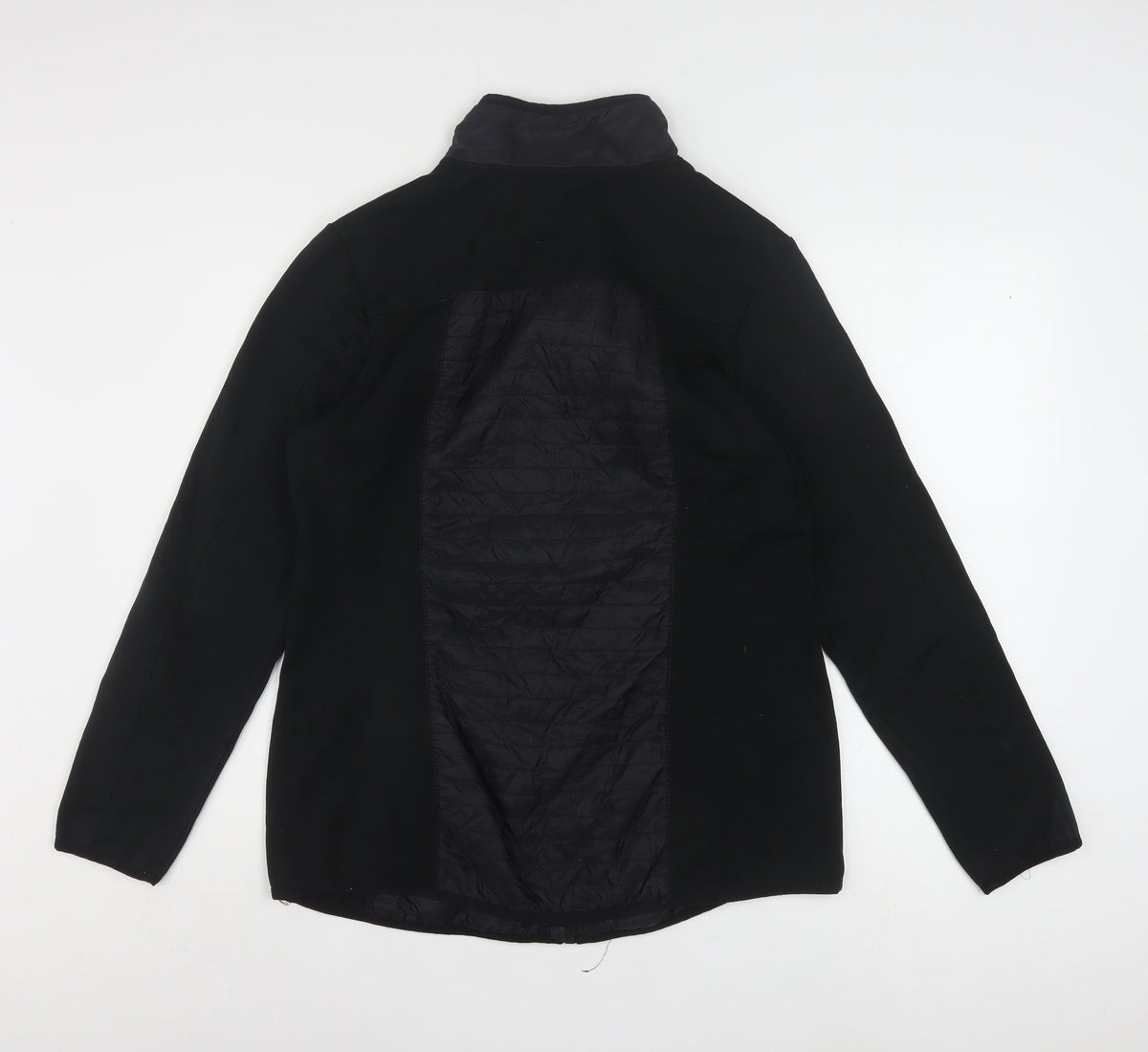 Champion Womens Black XL Windbreaker Jacket Lightweight Full Zip