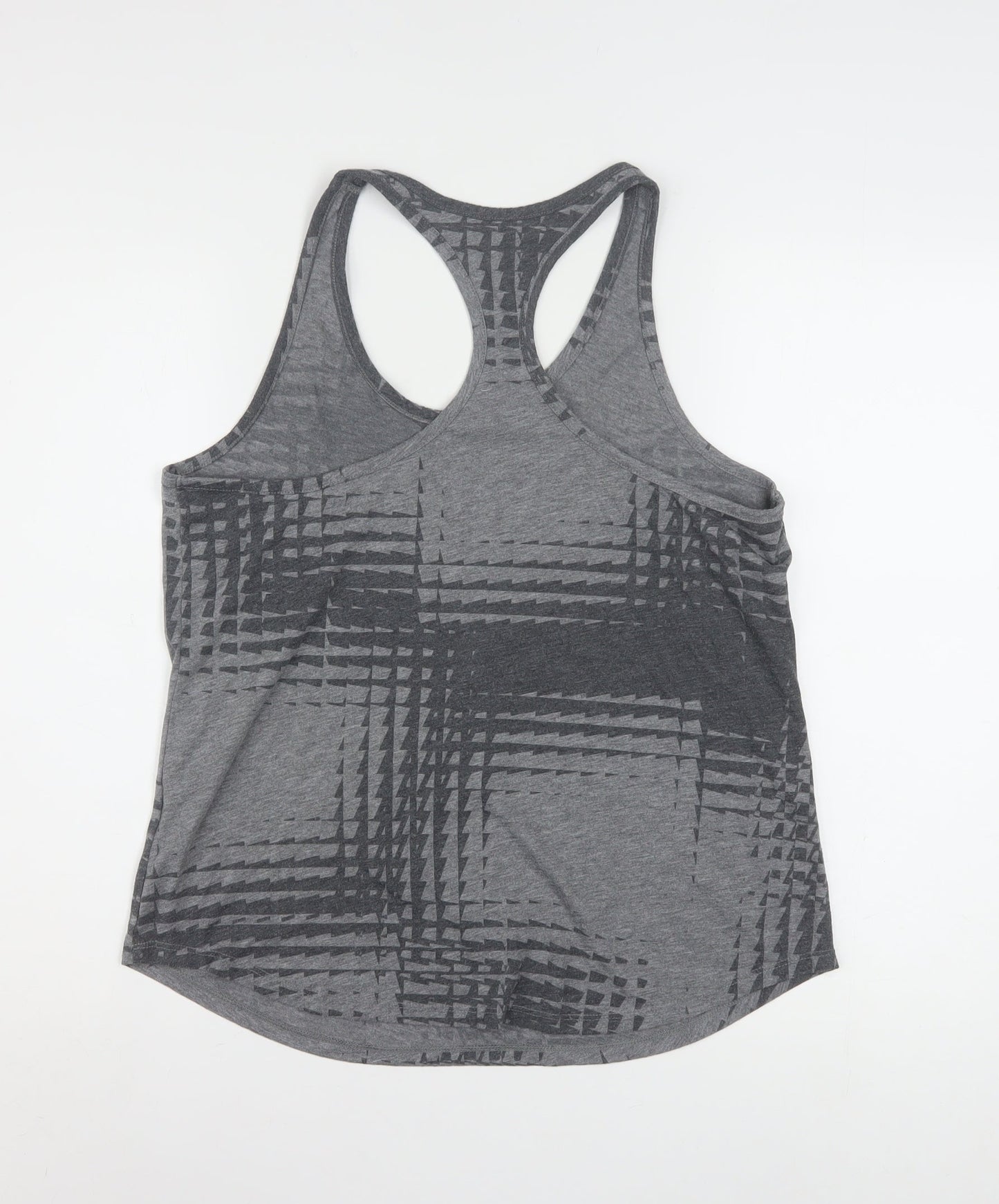 Nike Womens Grey Oregon Project Dri-Fit Racerback Tank Top L