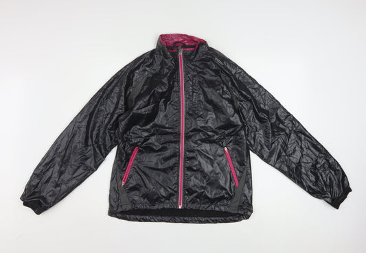Dunlop Motorsport Women's Black M Windbreaker Jacket