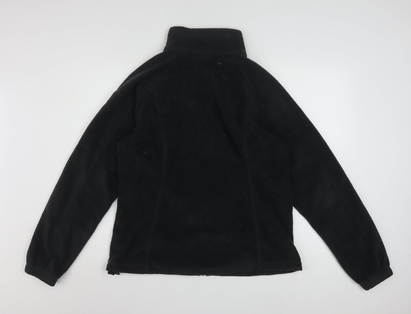Columbia Men's Black Fleece Full Zip Jacket Size L Outdoor Warm