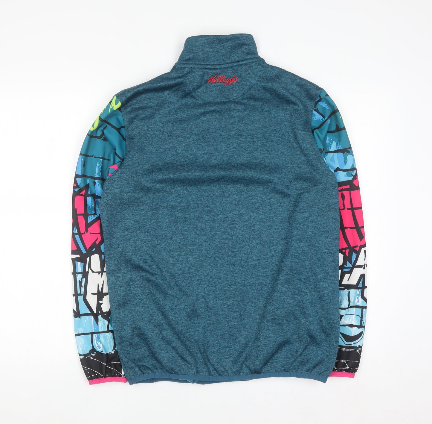 Masita Girls Blue 1/4 Zip Sweatshirt GAA Kellogg's Camp 5A