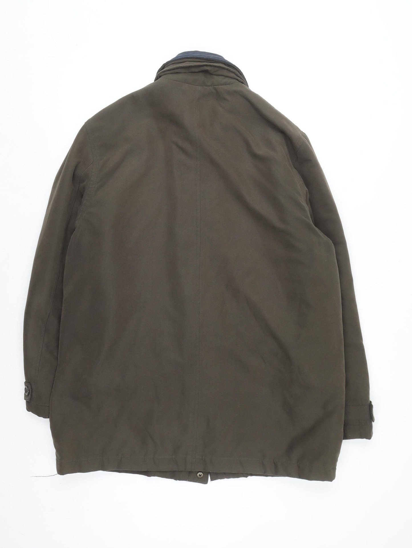 Wolsey Men's Brown M Mid-Length Water Resistant Overcoat