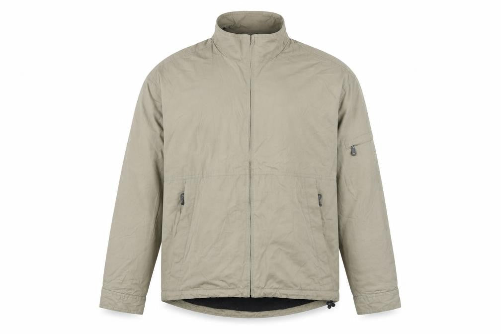 Next Men's Beige Small Full Zip Windproof Jacket
