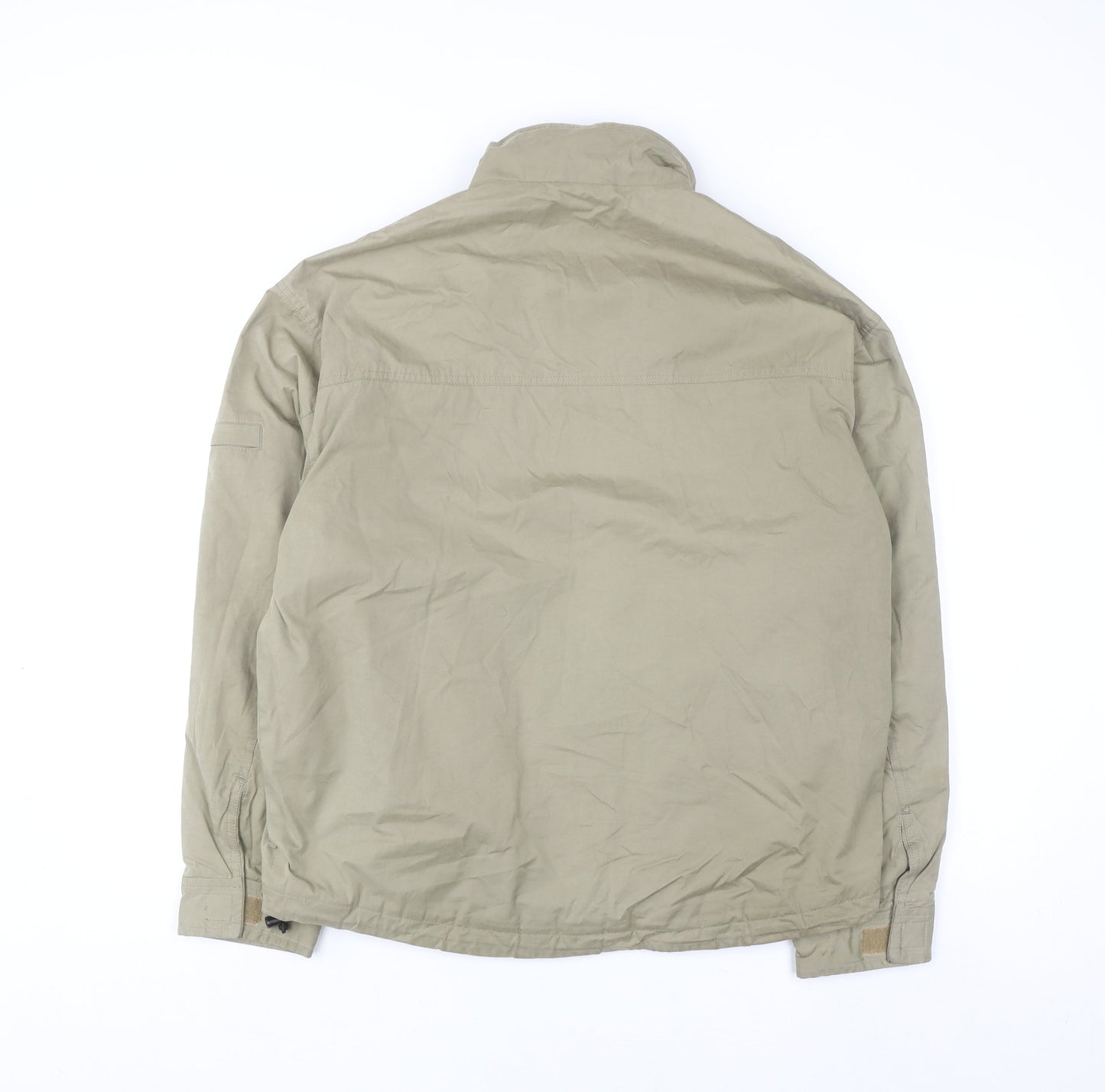 Next Men's Beige Small Full Zip Windproof Jacket