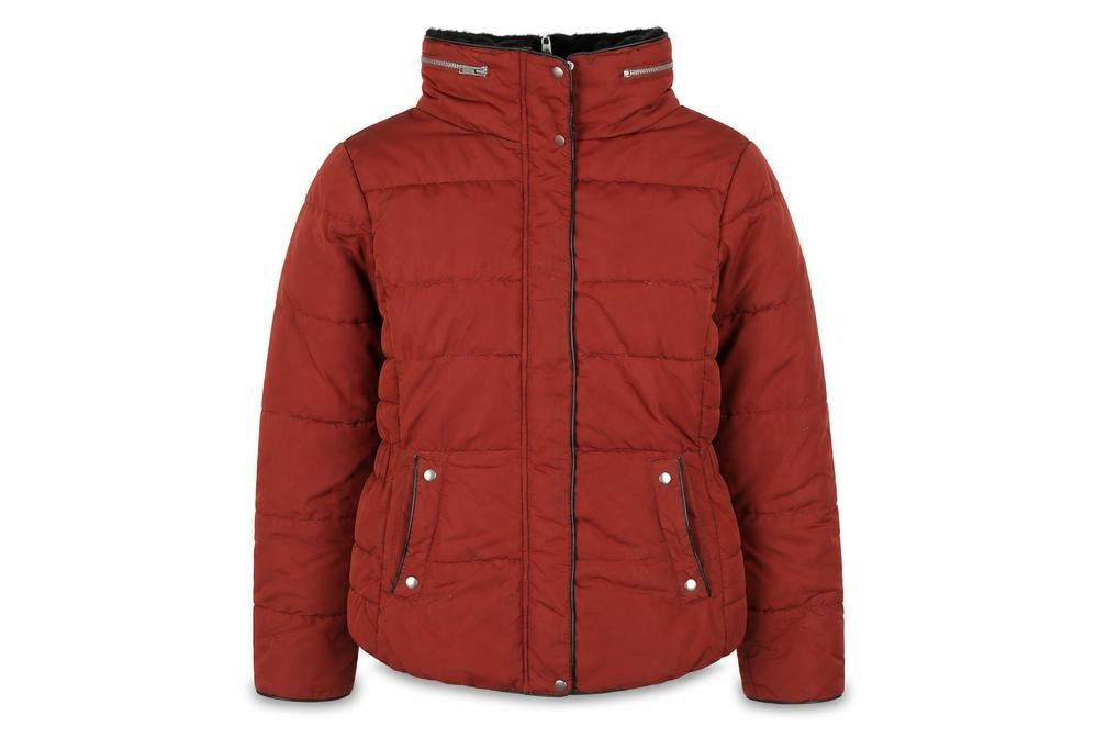 New Look Women's Brown Size 12 Puffer Jacket Winter Coat