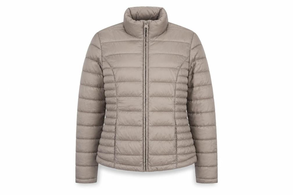 Colours Women's Beige Lightweight Packable Puffer Jacket S