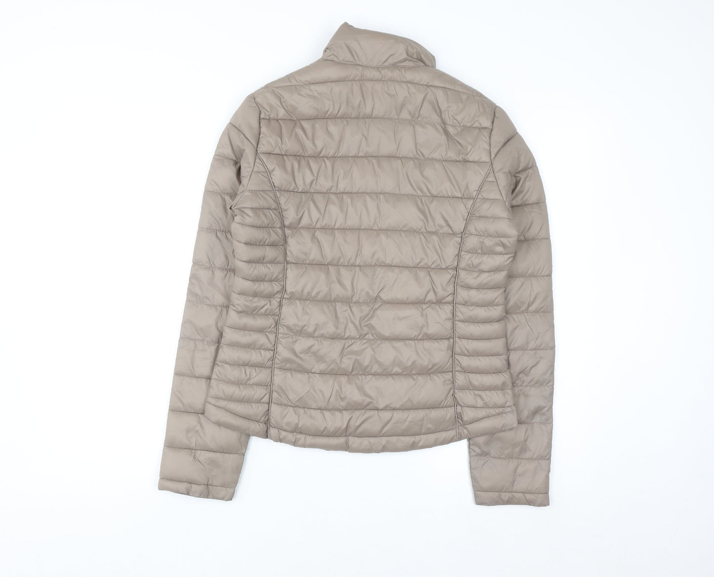 Colours Women's Beige Lightweight Packable Puffer Jacket S