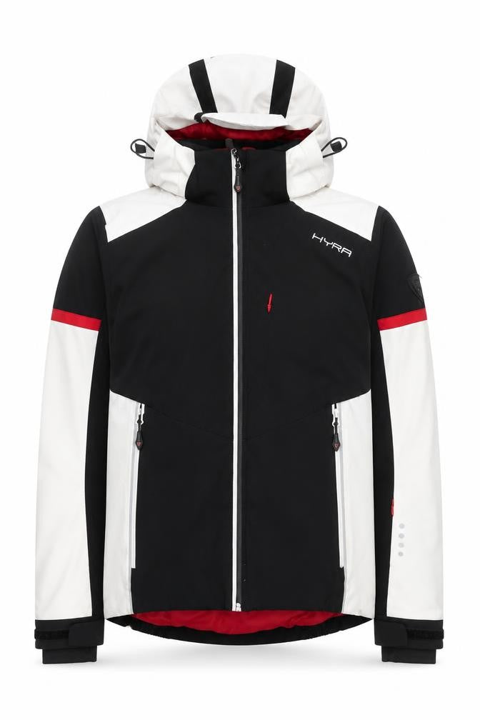 HYRA Men's Black L Softshell Waterproof Ski Jacket Size L