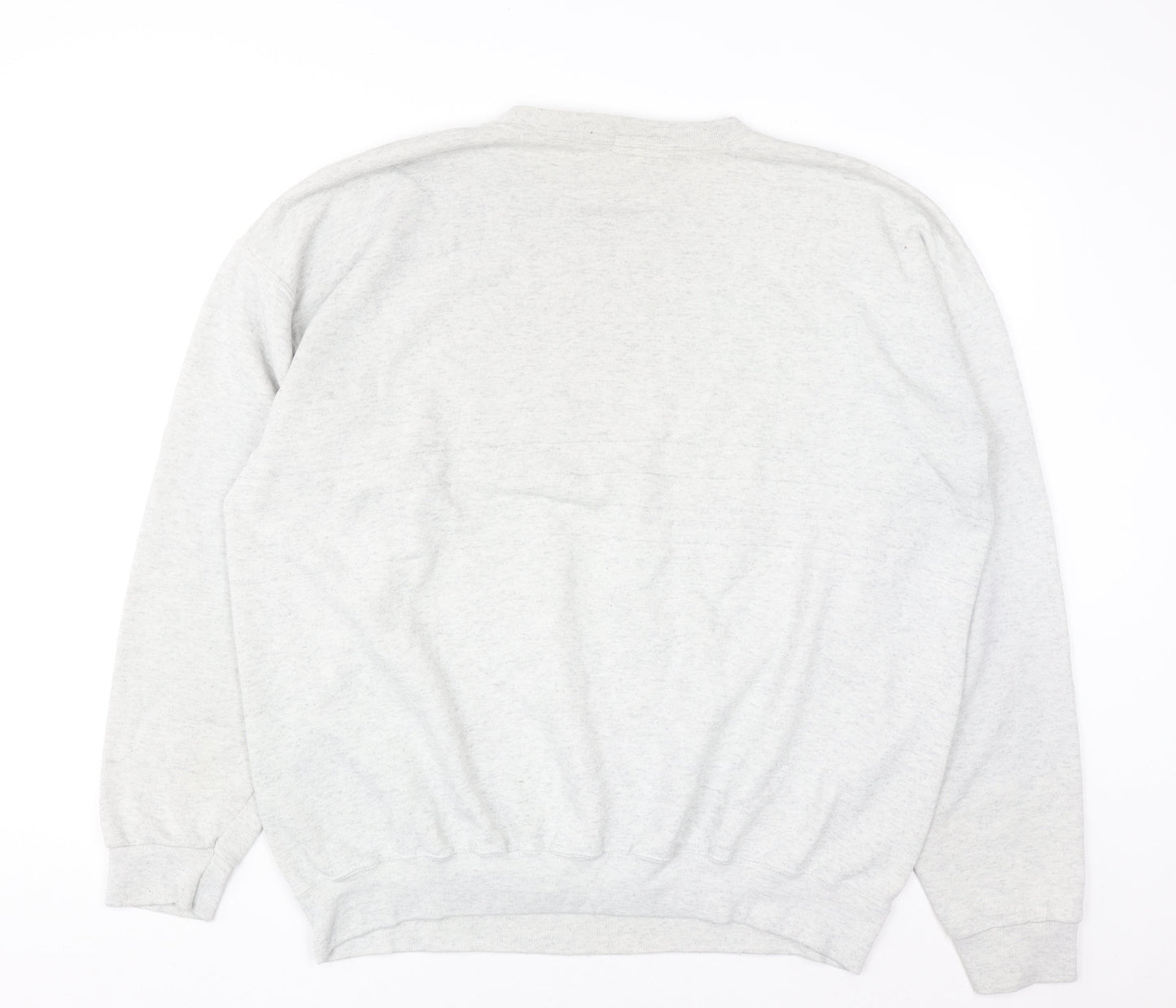 Ralph Lauren Mens Grey XL Pullover Sweatshirt Long Sleeve Classic