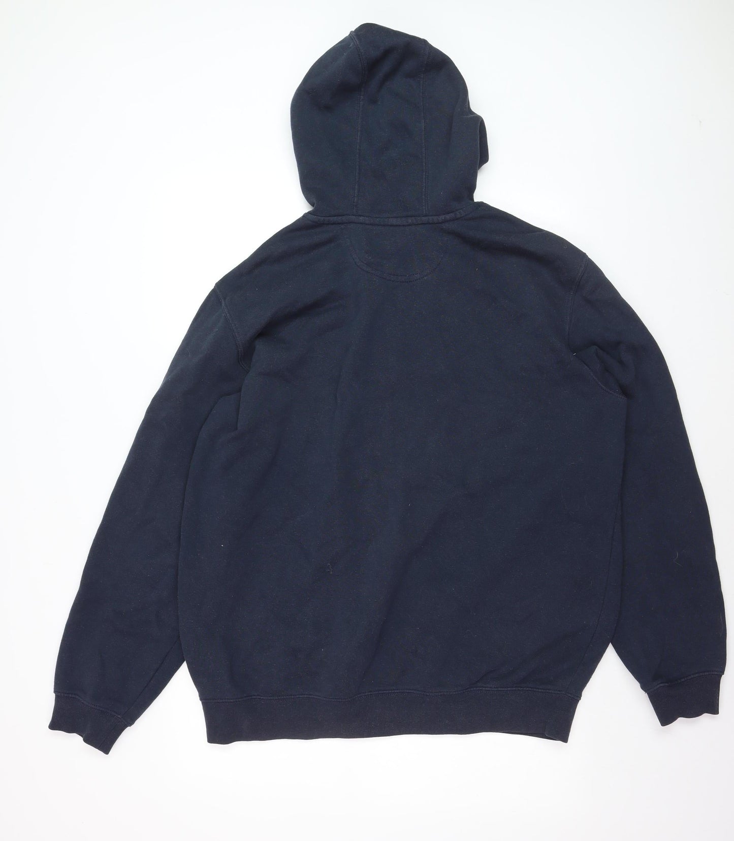 Carhartt Men's Blue Pullover Hoodie L Heavyweight Fleece Original Fit