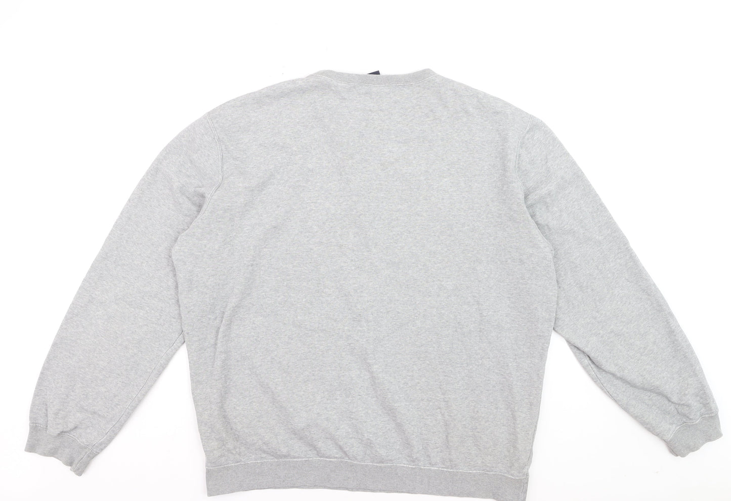 Champion Men's Grey 2XL Crew Neck Pullover Sweatshirt
