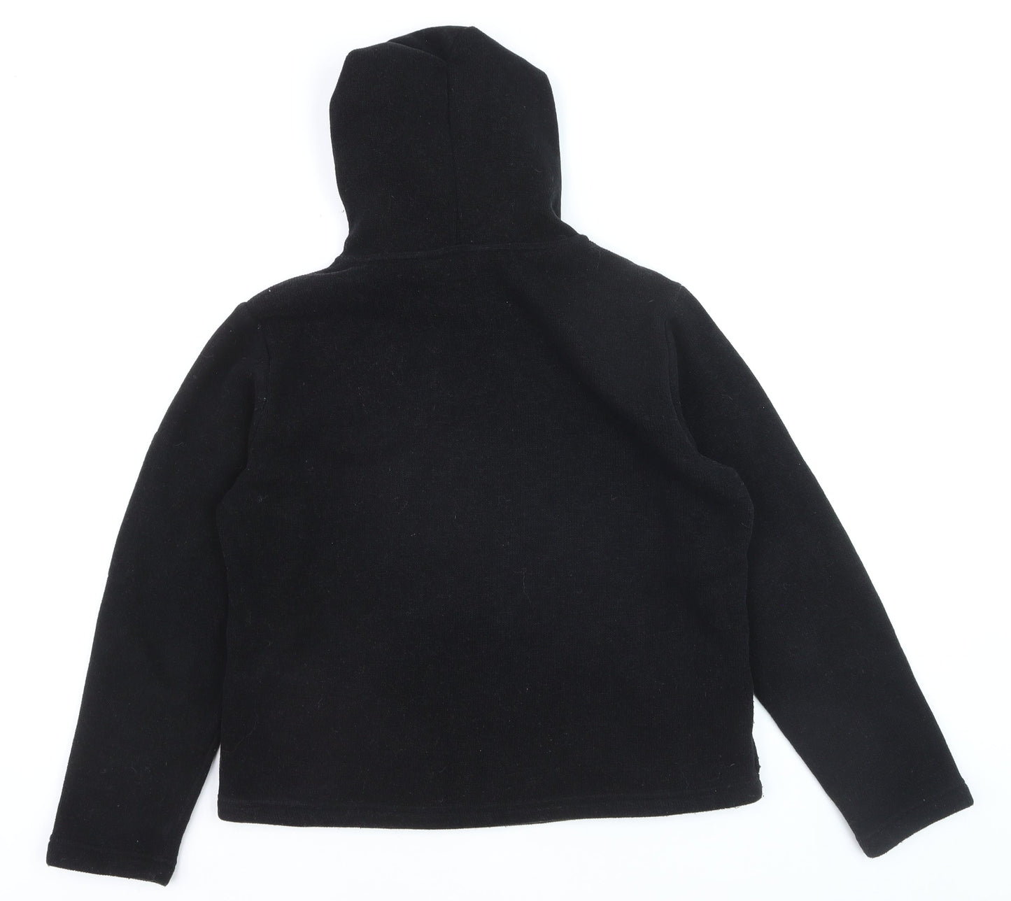 Blurr Men's Black Fleece Pullover Hoodie Medium
