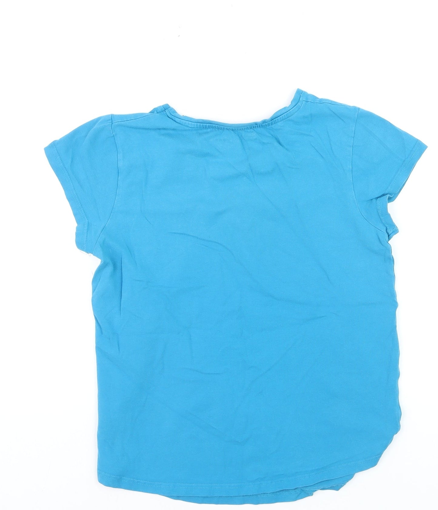 Mountain Warehouse Blue Kids L Funny Graphic Cotton T-Shirt