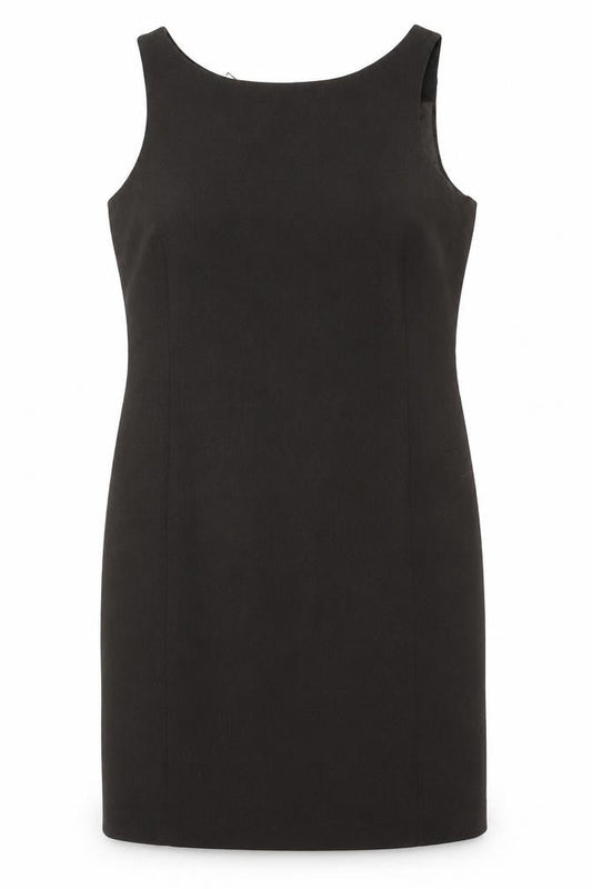Episode Women Brown Wool Sleeveless Sheath Knee Length Dress Size 12