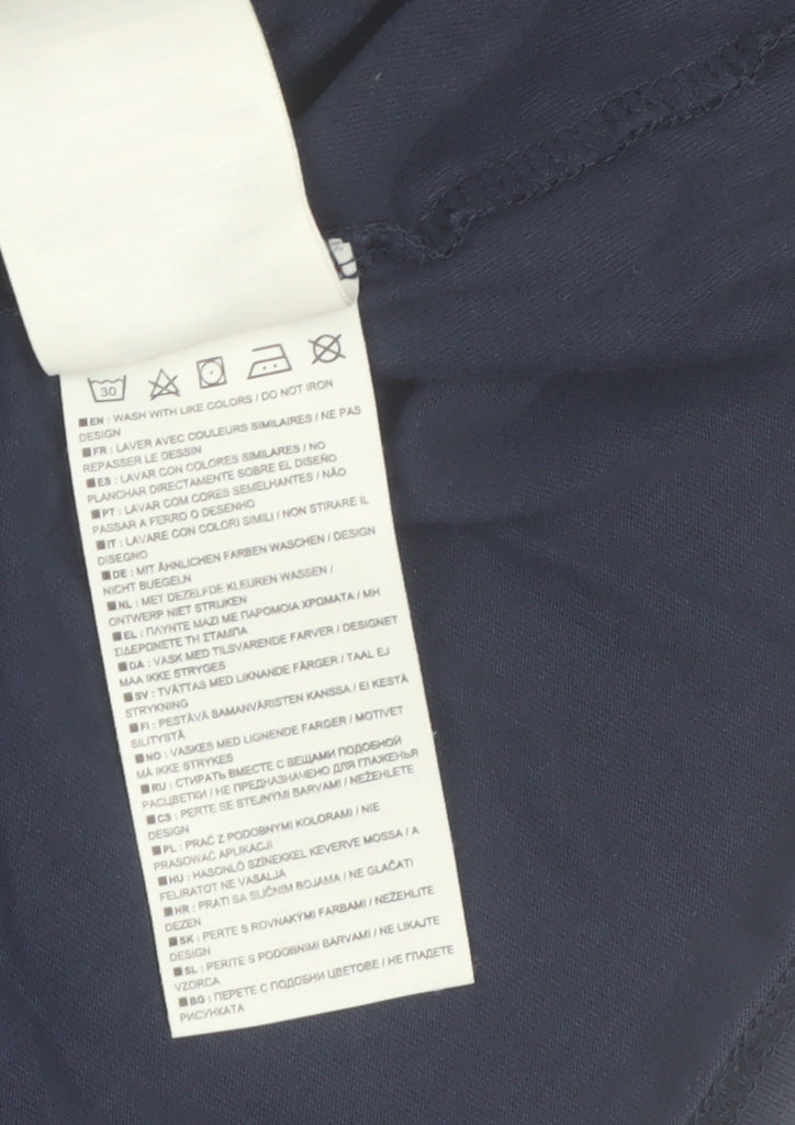 Nike Boys Navy Blue XL Graphic Logo Short Sleeve T-Shirt