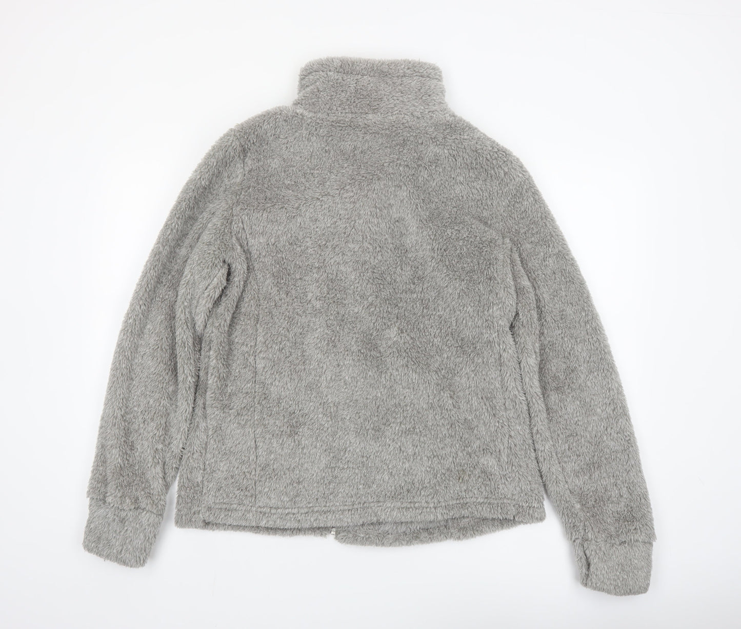 Esmara Women Grey Fleece Zip Up Jacket Size 18 Regular
