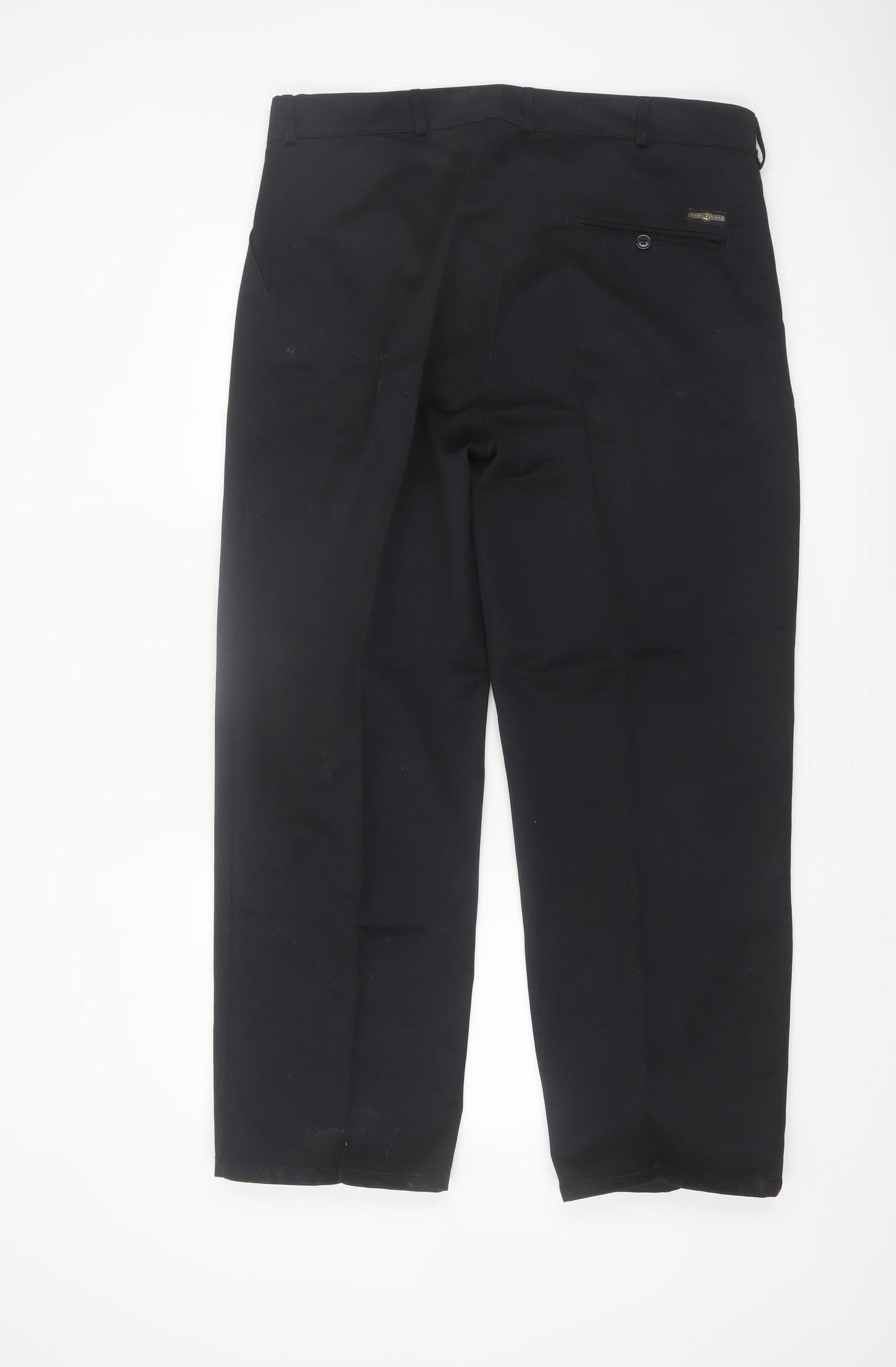 Arco Workwear Men's Black 38 Regular Fit Work Trousers