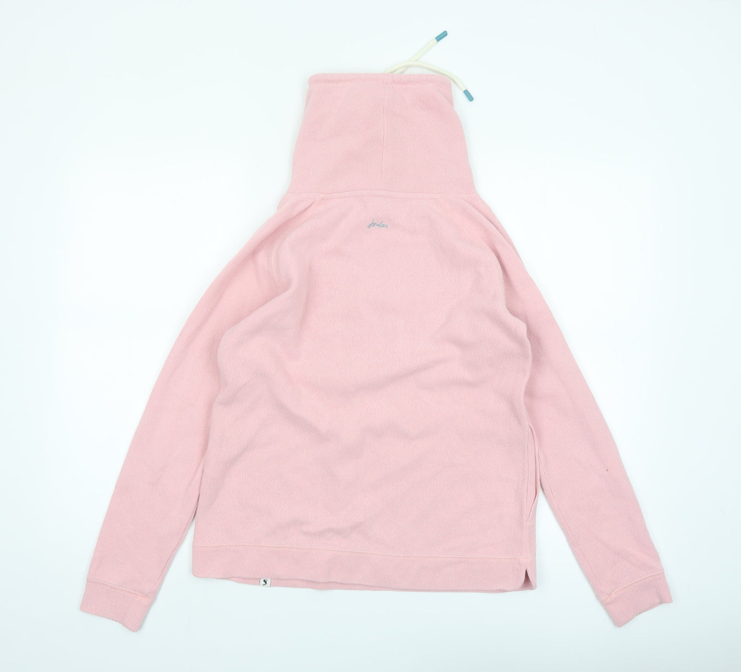 Joules Women Pink UK 10 Pullover Sweatshirt with Funnel Neck