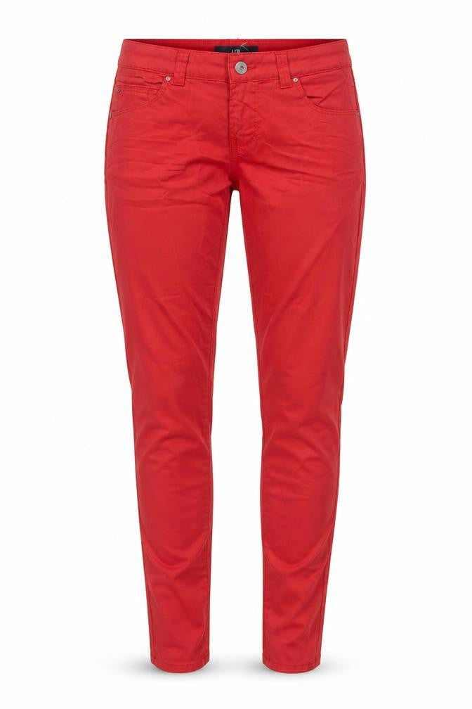 LTB Women's Red Slim Fit Jegging Denim Trousers Size 8