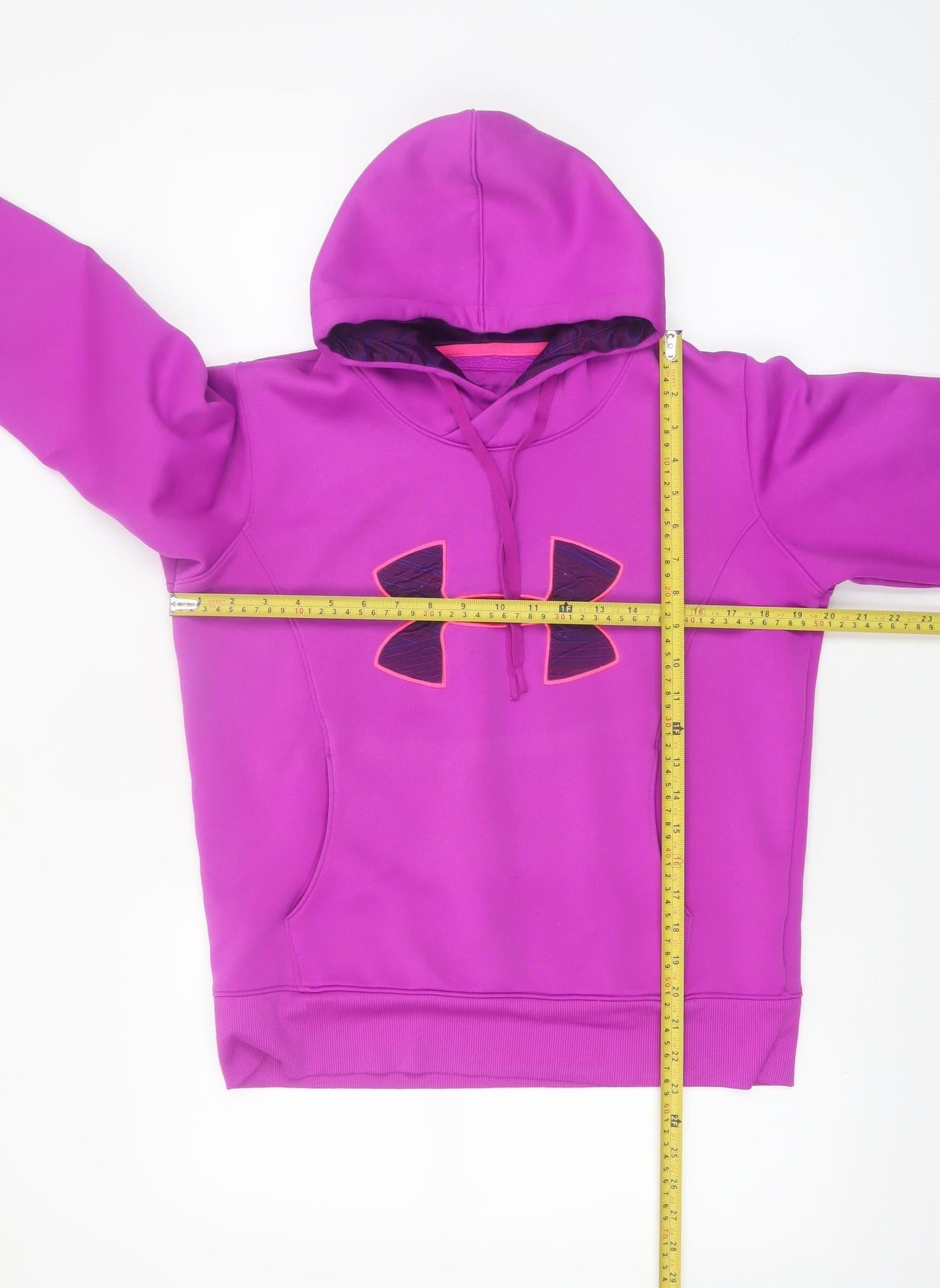 Under Armour Women’s Pink ColdGear Pullover Hoodie Size M