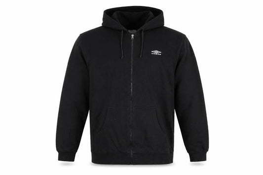 Umbro Men's Black XL Full Zip Hoodie Sweatshirt