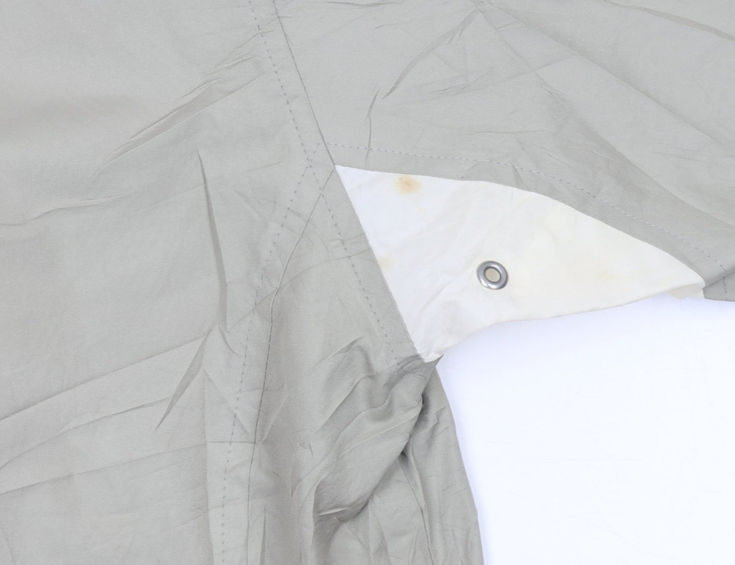 Reebok Men Beige Medium Nylon Windbreaker Jacket