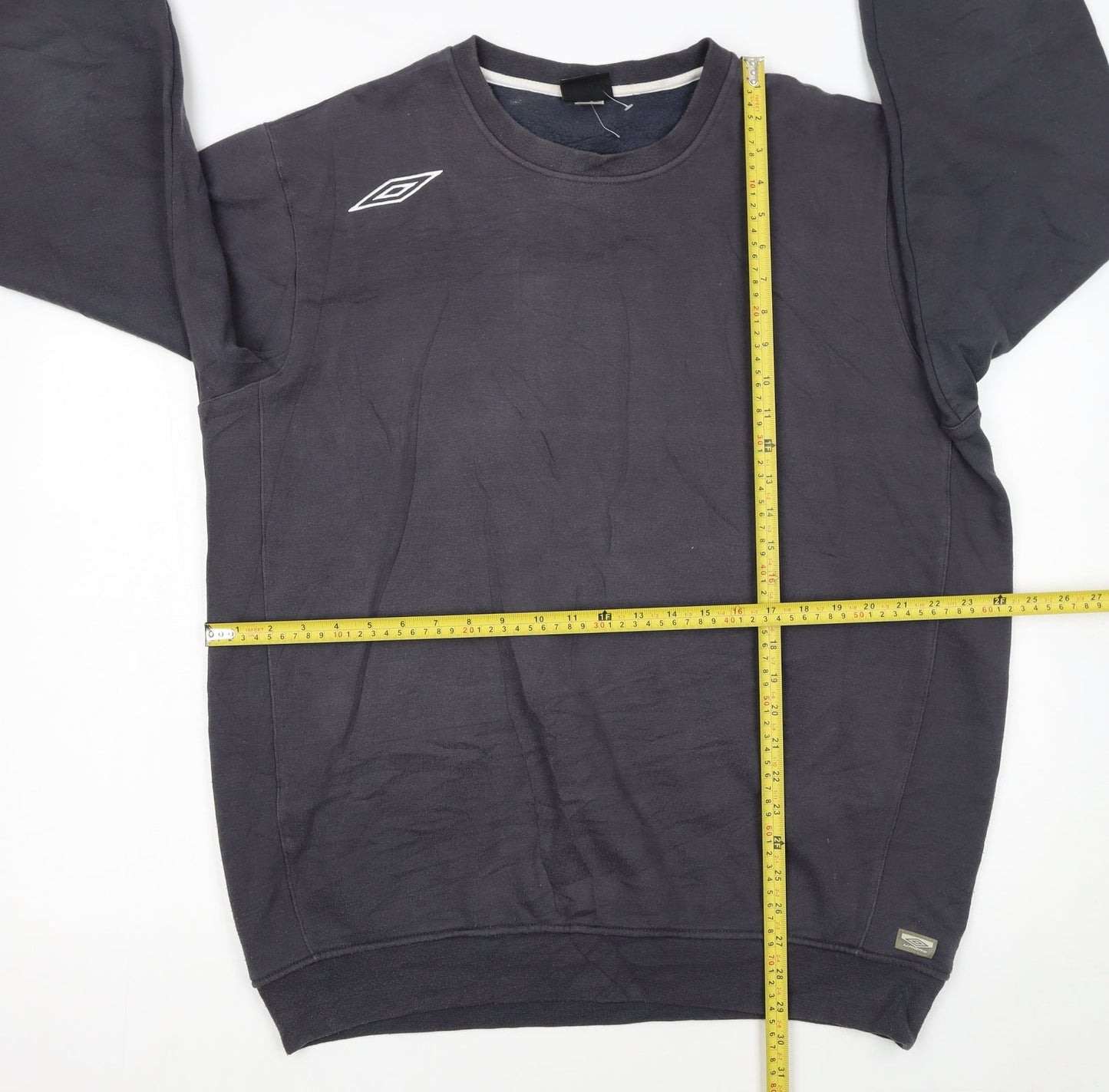 Umbro Men's Blue 2XL Pullover Crew Neck Sports Sweatshirt