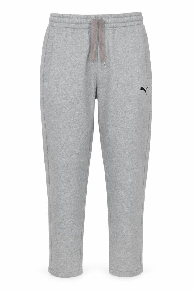 Puma Men's Grey Sweatpants S Regular Fit Lightweight Joggers