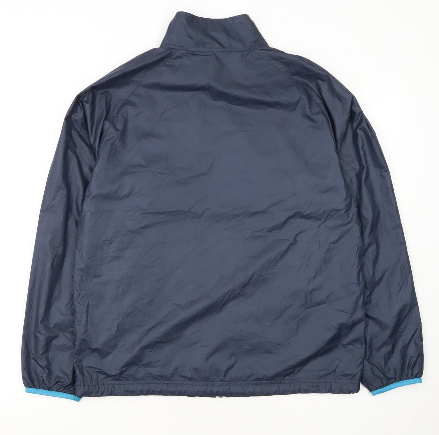 Le Coq Sportif Boys Blue Full Zip Track Jacket Size 12-13 Years