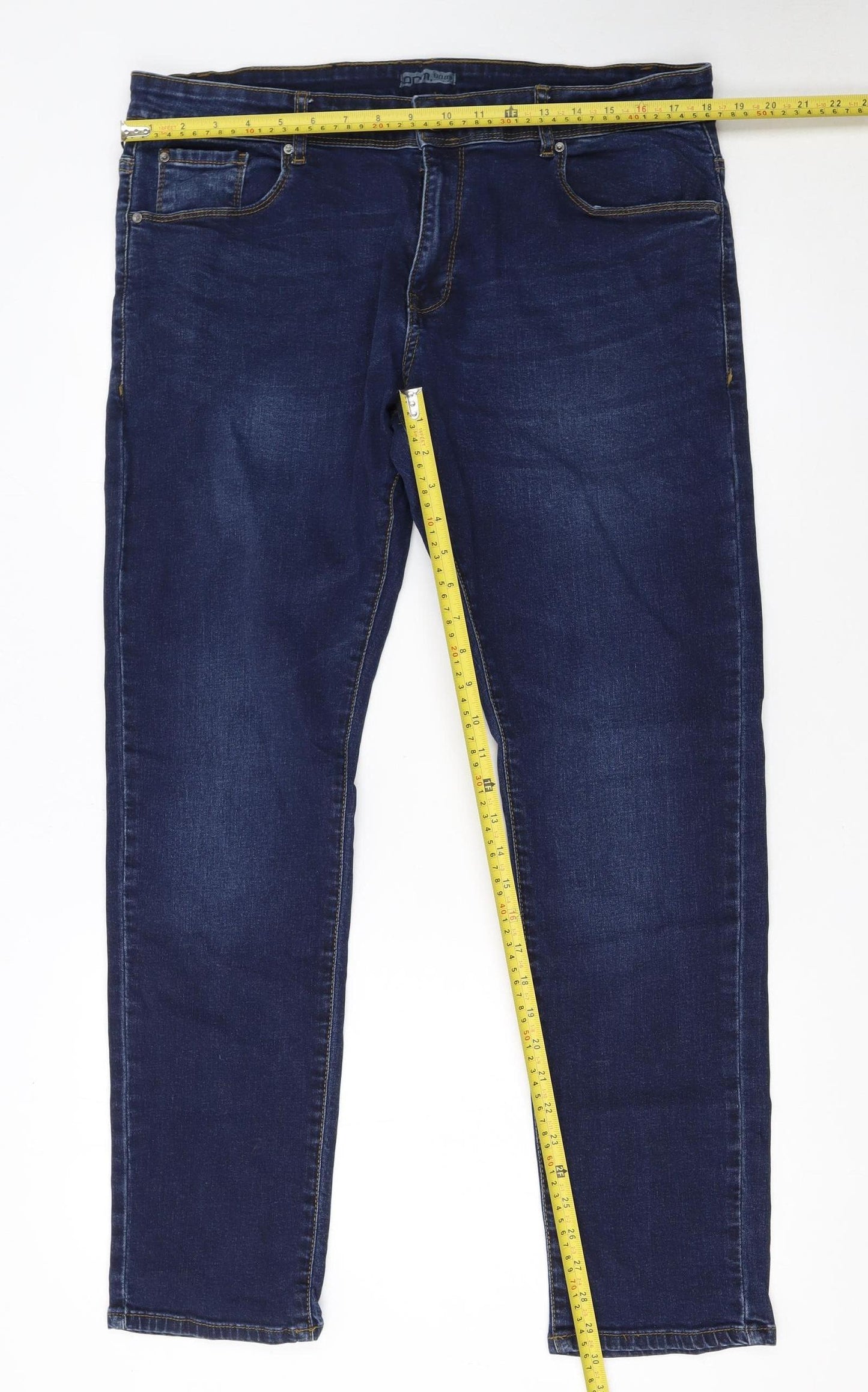 ONM Industry Men's Blue Slim Fit Stretch Denim Jeans 34R