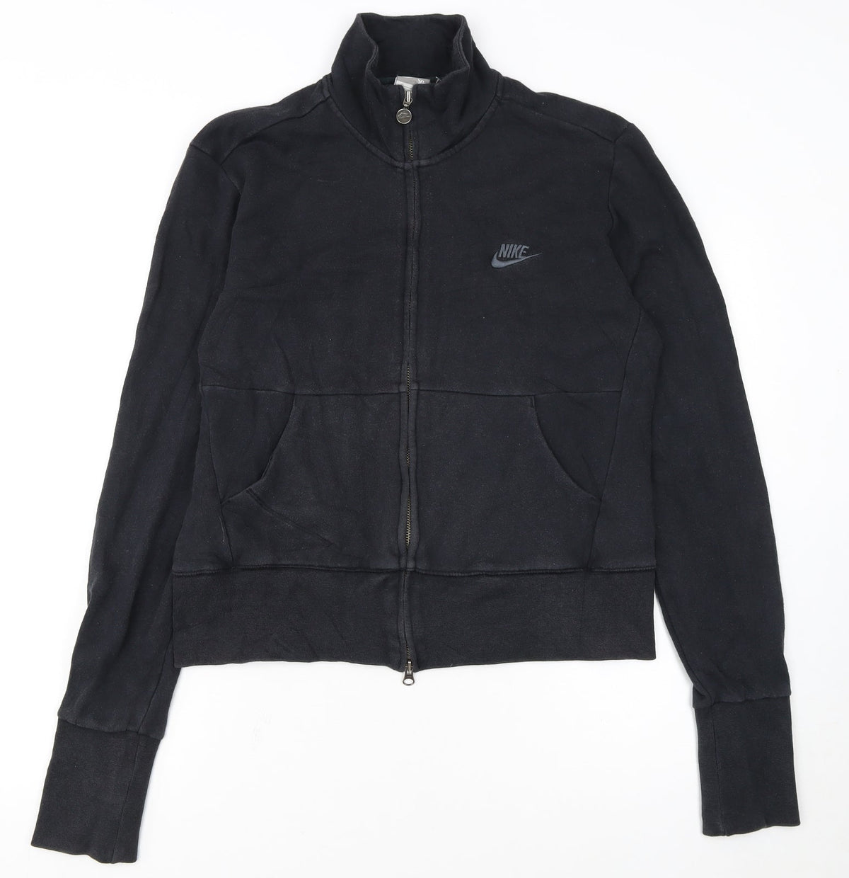Nike Women's Black XL Track Jacket Full Zip Lightweight Activewear