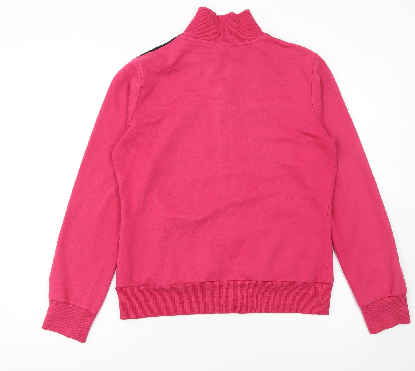 Reebok Women's Pink Track Jacket L Colourblock Full Zip Sportswear