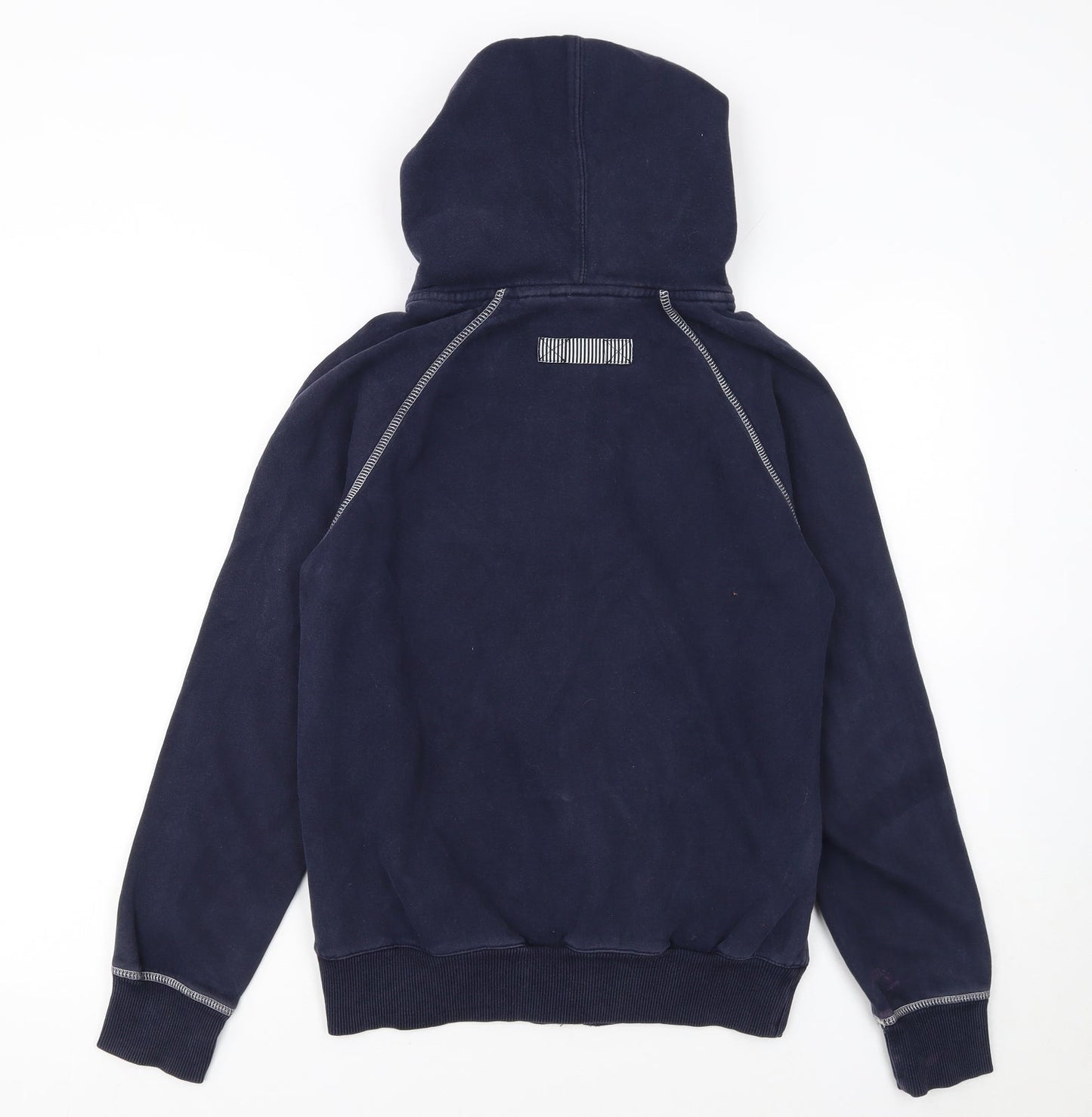 Adidas Originals Womens Navy Full Zip Hoodie Size 12