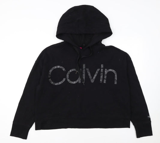Calvin Klein Performance Women's Black Pullover Hoodie Size L