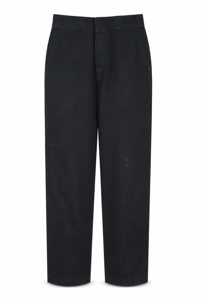 Dickies Women Black 26 Regular Chino Workwear Trousers