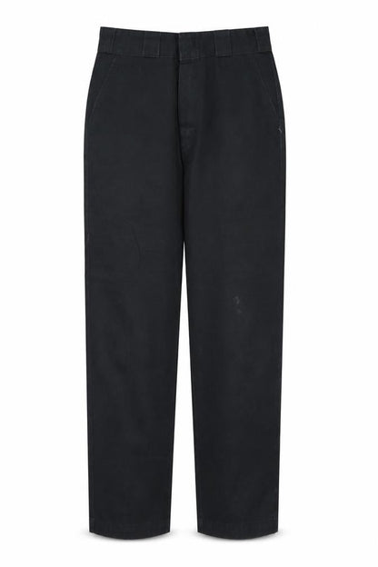 Dickies Women Black 26 Regular Chino Workwear Trousers
