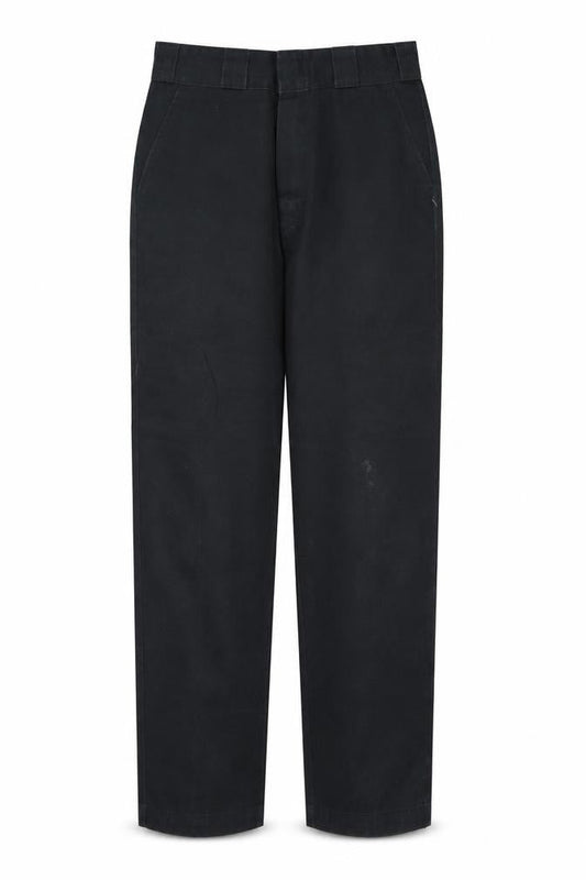 Dickies Women Black 26 Regular Chino Workwear Trousers
