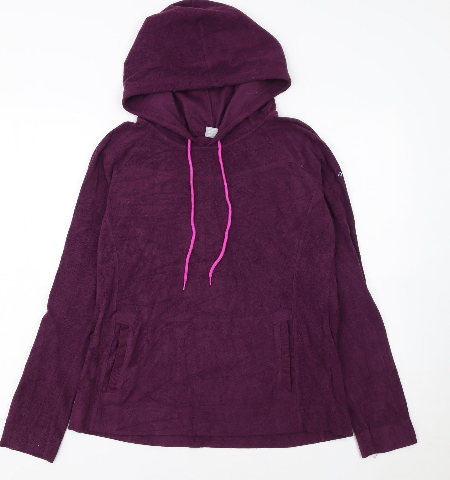 Columbia Women's Purple Pullover Hoodie Size L Hooded Fleece