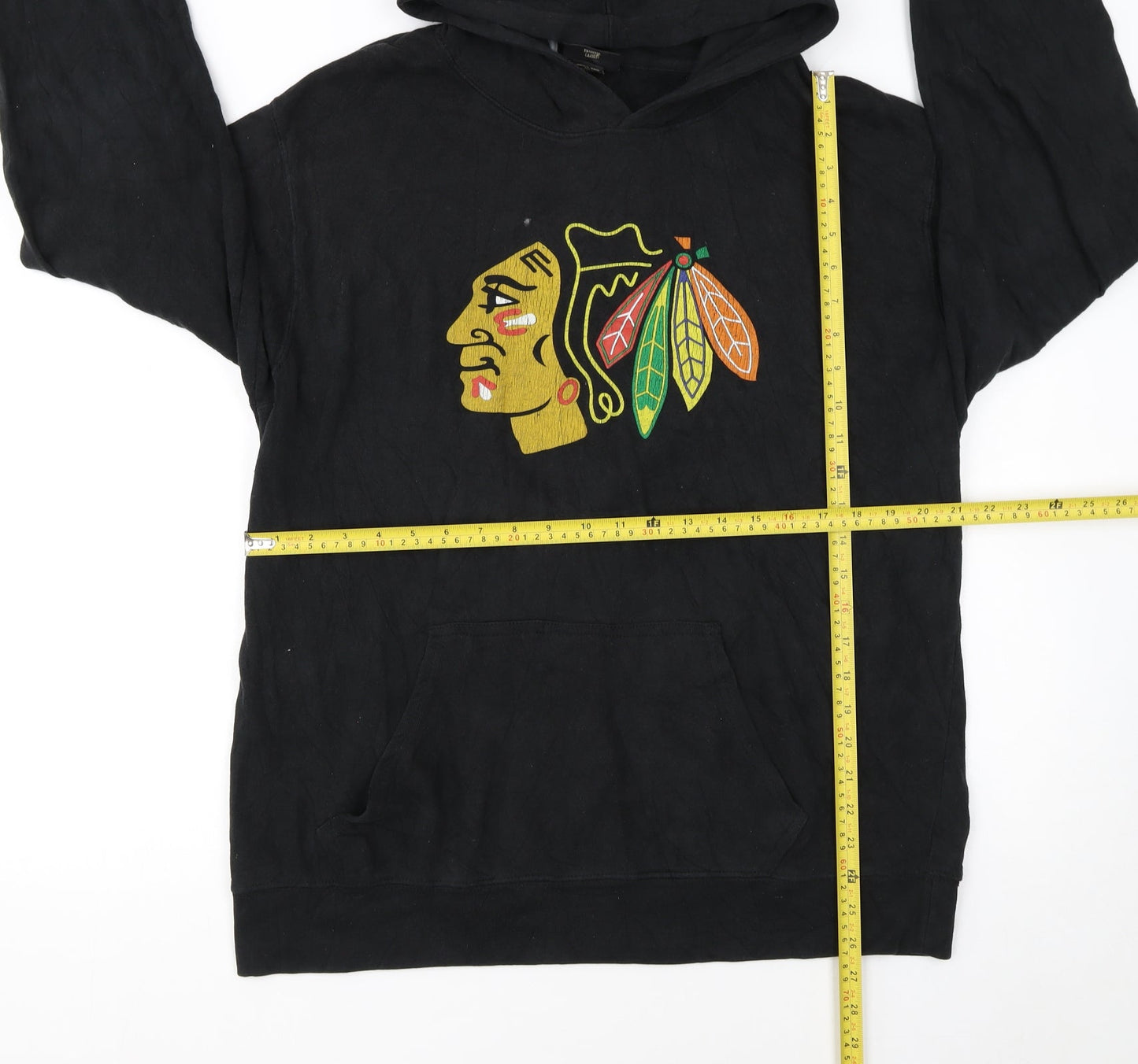 Old Time Hockey Black 2XL Unisex Pullover Hoodie Sweatshirt