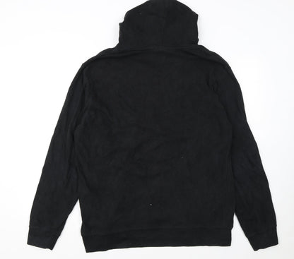 Old Womens Time Hockey Black 2XL Pullover Hoodie Sweatshirt