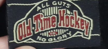 Old Womens Time Hockey Black 2XL Pullover Hoodie Sweatshirt