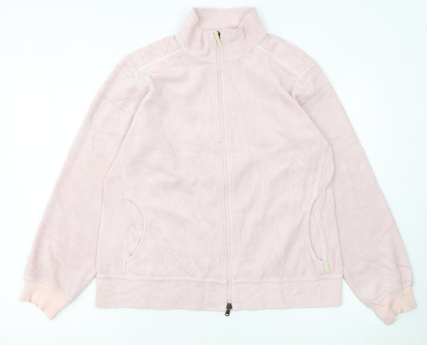 Champion Women’s Pink Fleece Full Zip Jacket Size L