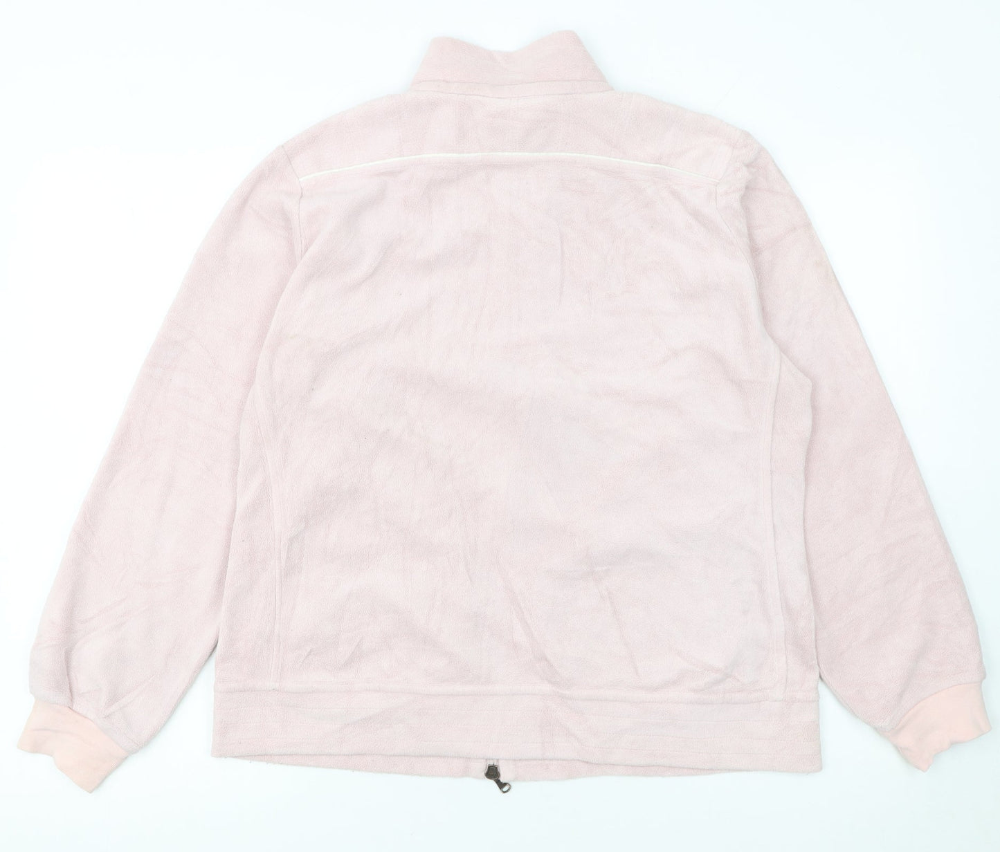 Champion Women’s Pink Fleece Full Zip Jacket Size L