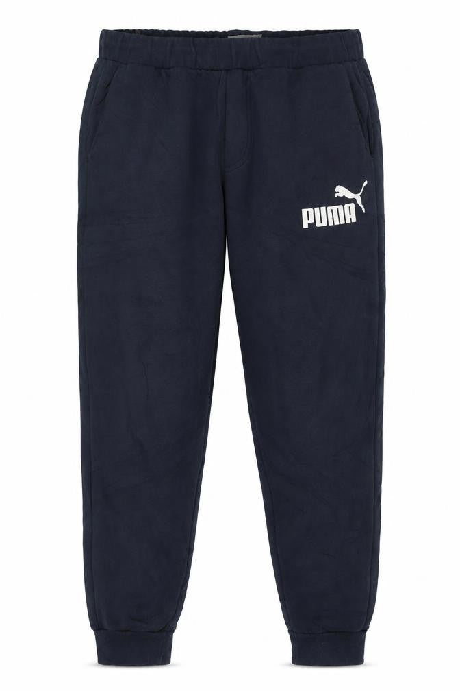 Puma Men’s Black XL Jogger Sweatpants with Logo