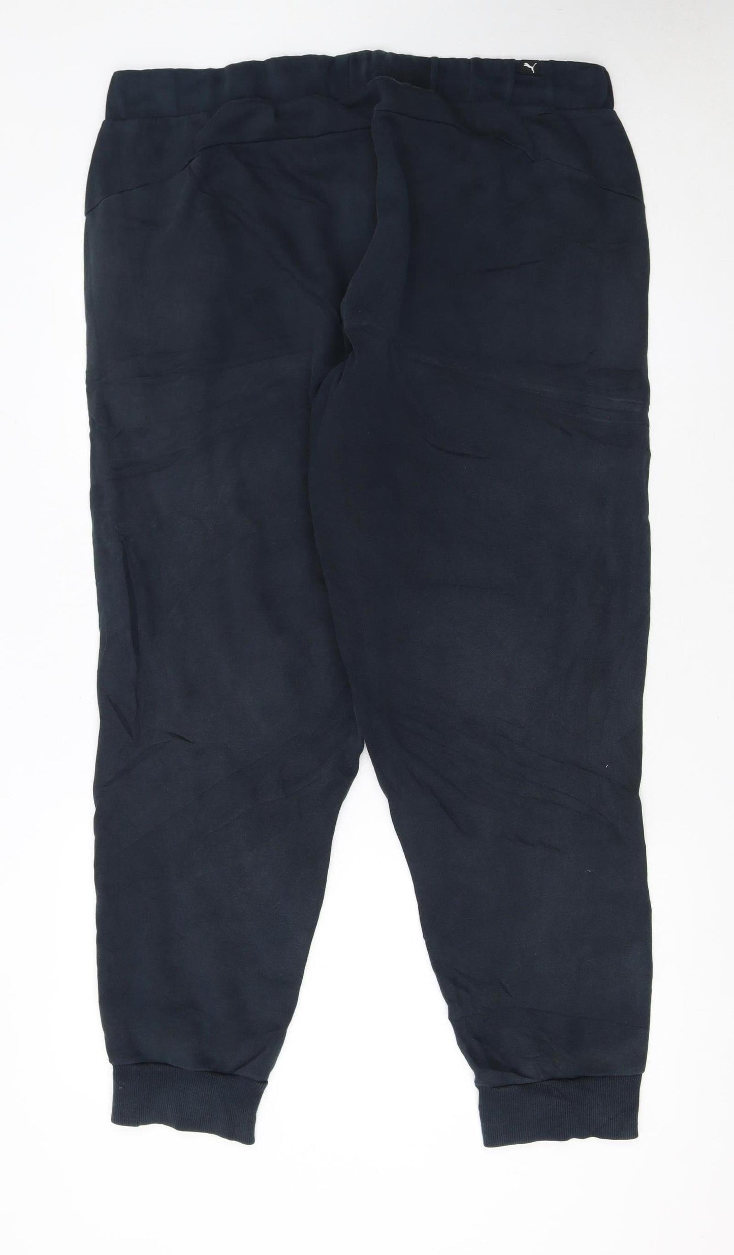 Puma Men’s Black XL Jogger Sweatpants with Logo