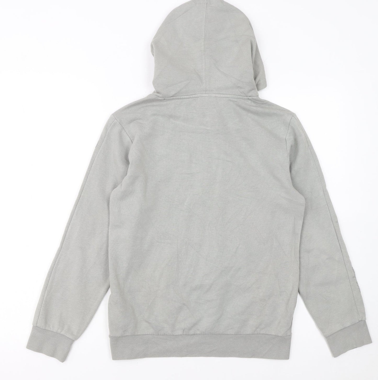 Champion Boys Grey Pullover Hoodie 11-12 Years Logo Fleece Sweatshirt