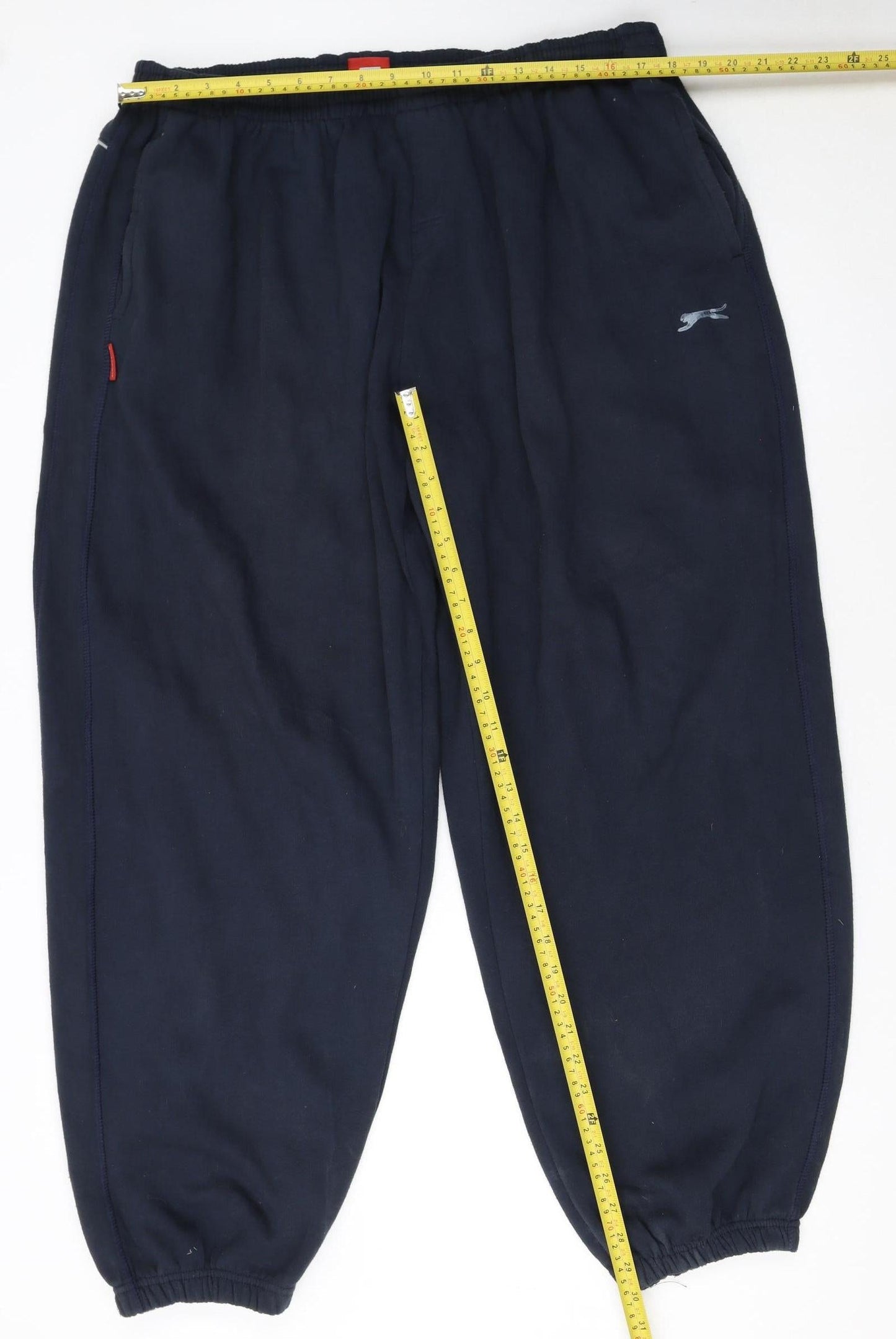 Slazenger Men's Black 4XL Fleece Sweatpants Big & Tall Casual Trousers