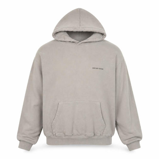 Another Version Men's Beige Pullover Hoodie Size S Cotton
