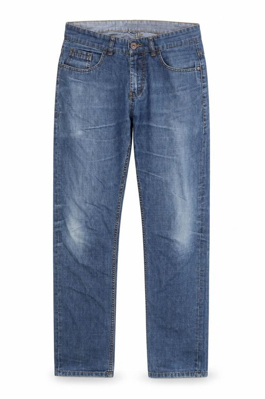 House Denim Men's Blue Straight Regular Fit Jeans W30 L32