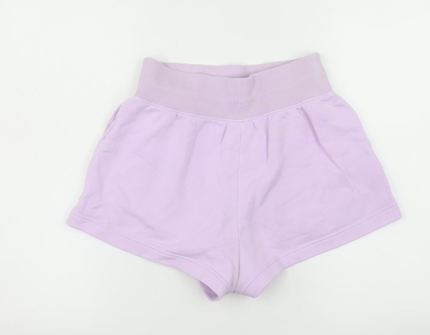 Nike Women’s Purple Sweat Shorts Size S Drawstring Waist Activewear
